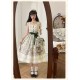 Alice Girl Iris Garden In Spring V Neck JSK(7th Pre-Order/2 Colours/Full Payment Without Shipping)